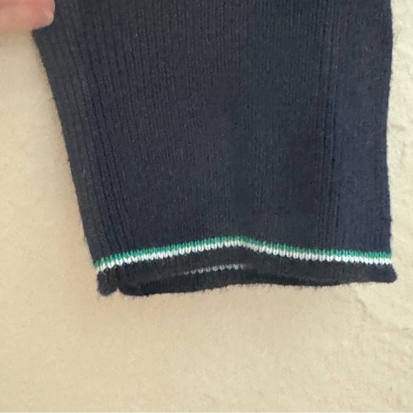 SCOTCH & SODA Classic Wool Cotton Blend Crewneck Sweater Blue Lightweight Size M - Picture 6 of 14